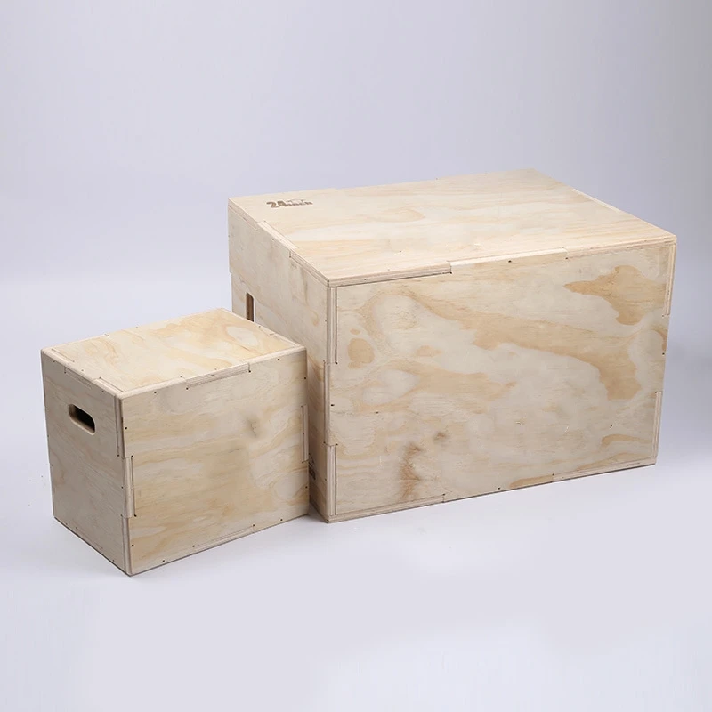 Plyo Jump Box - 2026年 3-in-1 組み立て式木製プライオジャンプボックス ヨガフィットネストレーニング