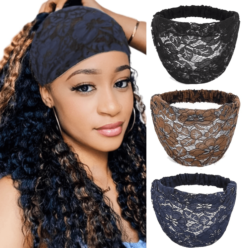 Stretch Strap Yoga - ボヘミアンヘッドラップ、アフリカンターバン、ヨガスウェットバンド、伸縮性ヘッドスカーフ、女性と女の子向けのストレッチクロスヘアバンド