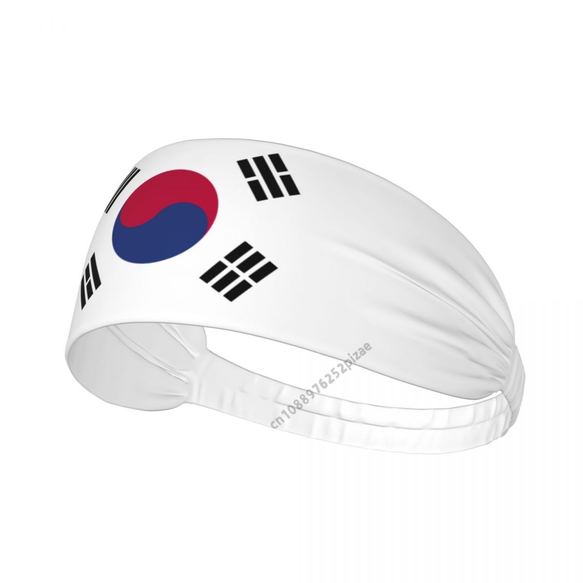 Stretch Strap Yoga - 韓国国旗柄 メンズ レディース バンド エラスティック ワイド
