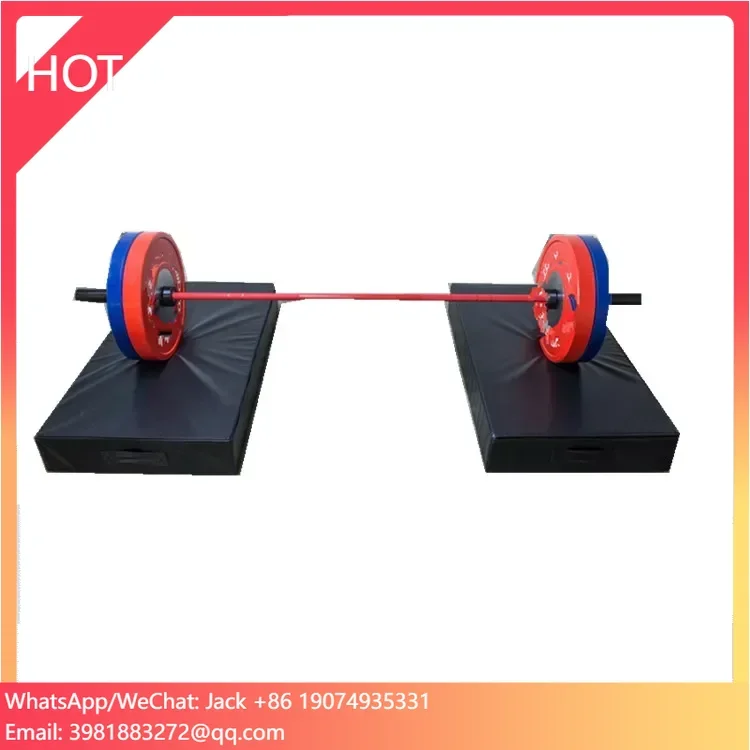 Gym Floor Mats - PVC製ウェイトリフティングバーベル用ドロップクラッシュパッドフロアマット（ジム用）