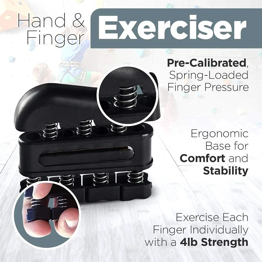 指付きハンドグリップ強化剤、ミュージシャンのためのトレーニン - Grip Strengthener Hand のレビューと価格