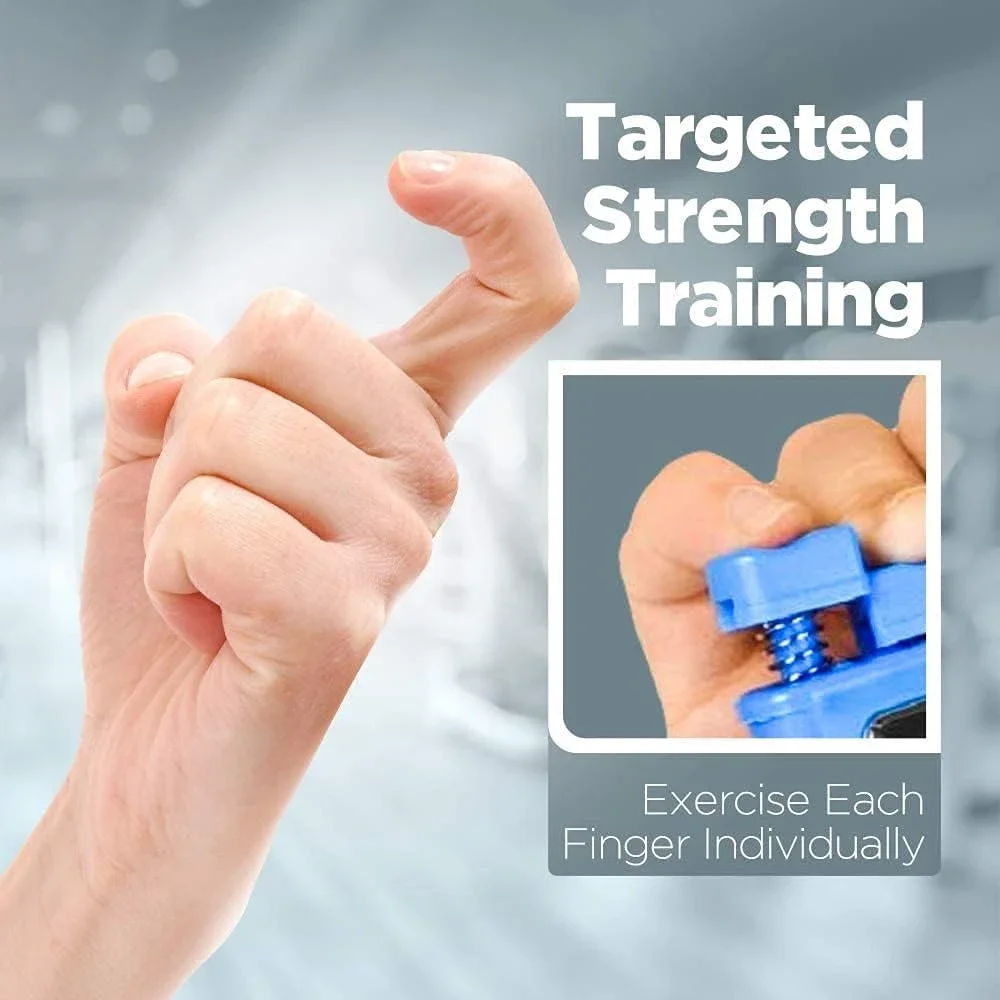 指付きハンドグリップ強化剤、ミュージシャンのためのトレーニン - Grip Strengthener Hand のレビューと価格