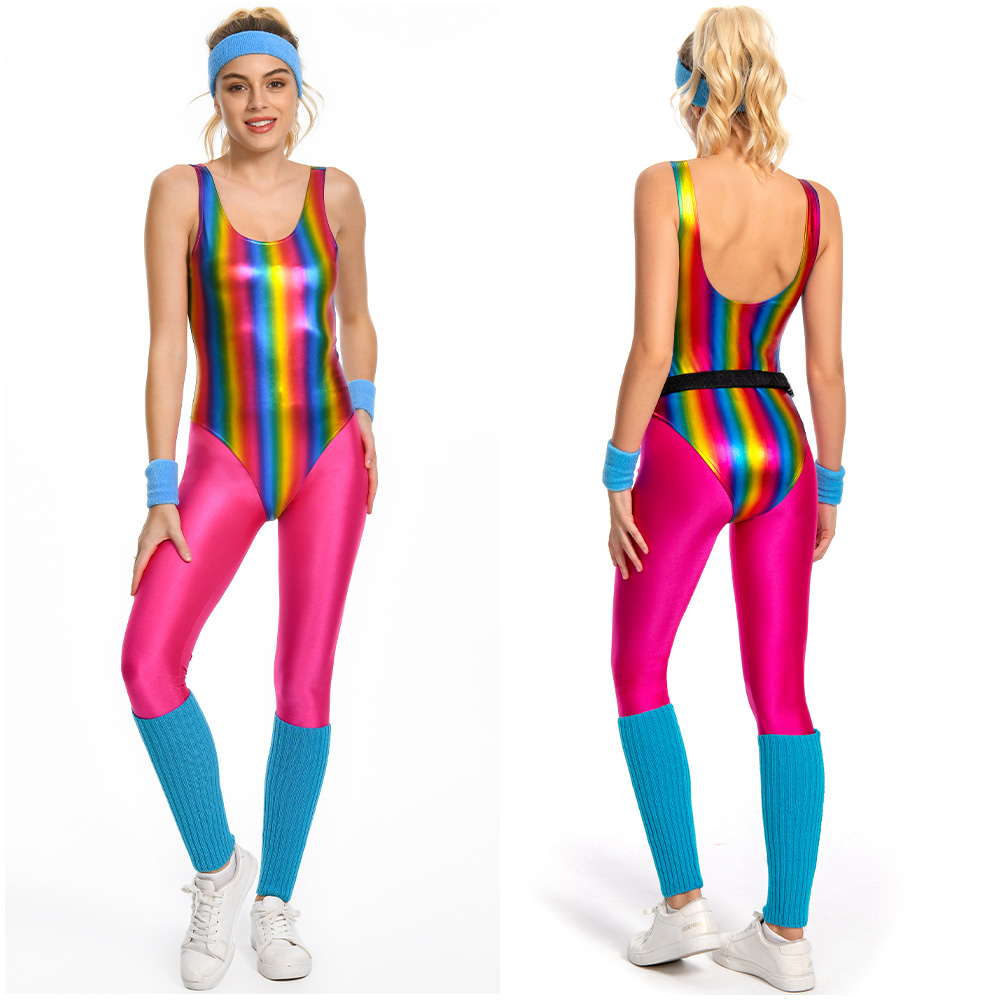 ヨガスポーツウェアフィットネスヒッピーファンタジア 80 年 - Yoga Fitness Outfit のレビューと価格
