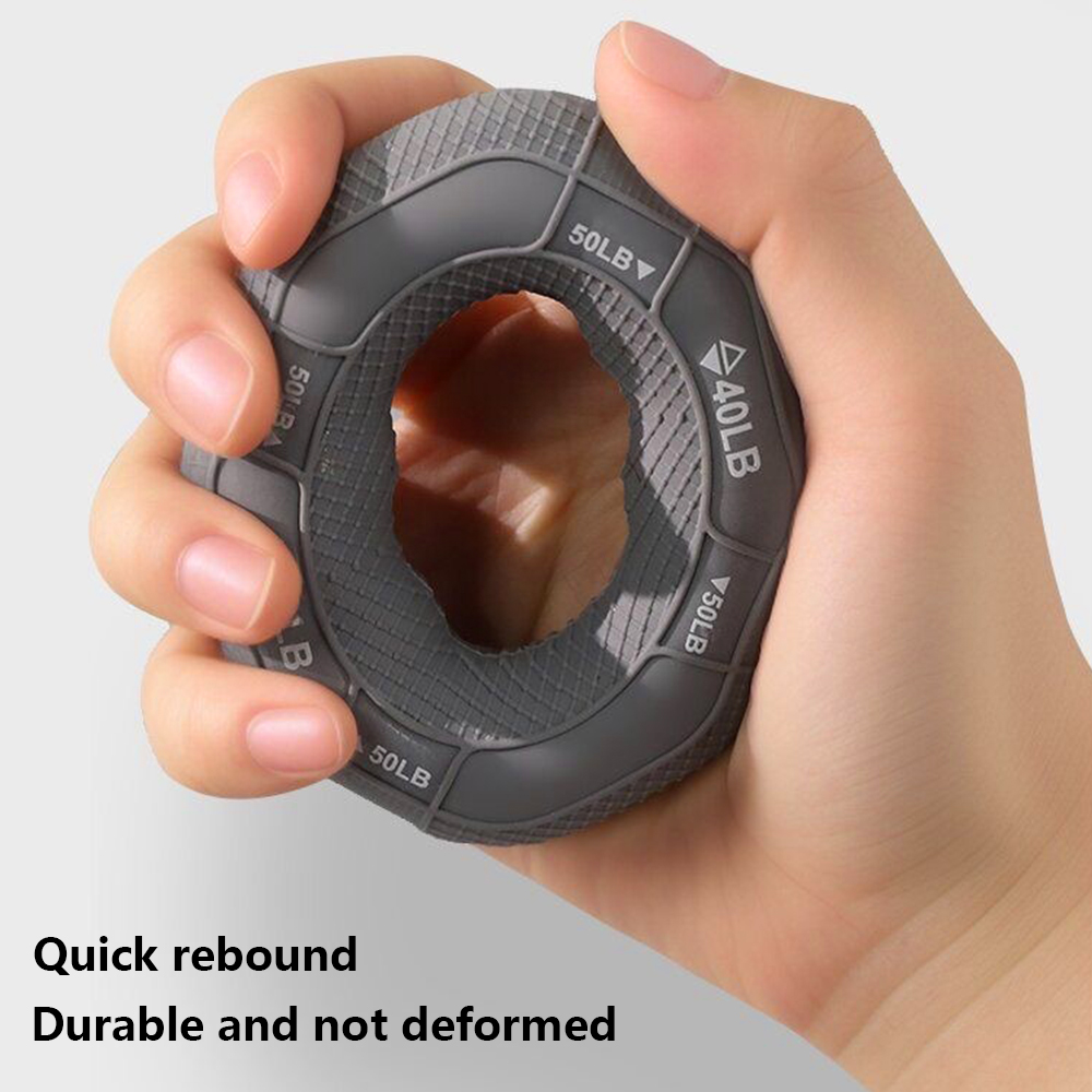 10LB-90LB シリコンハンドパワーグリッパーリングフィ - Grip Strengthener Hand のレビューと価格