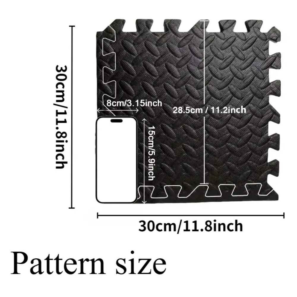 16ピース フィットネス ヨガマット ソフトEVAフォーム  - Gym Floor Mats のレビューと価格