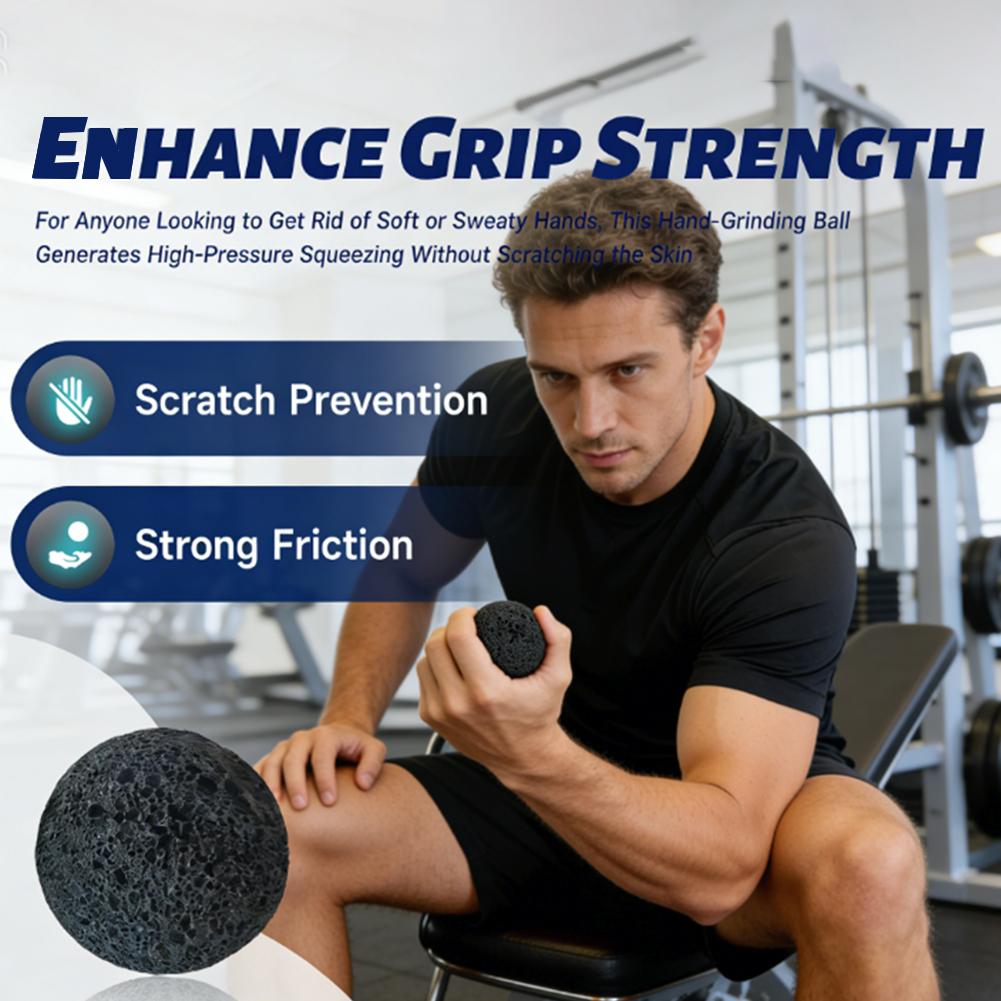 天然溶岩石ハンドグリップボール |   5cmの多孔質テクス - Grip Strengthener Hand のレビューと価格