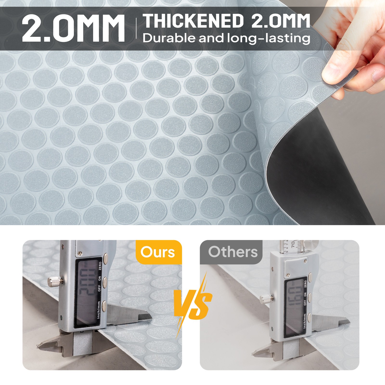 7.5フィート×17フィート ガレージフロアマット フローリ - Gym Floor Mats のレビューと価格