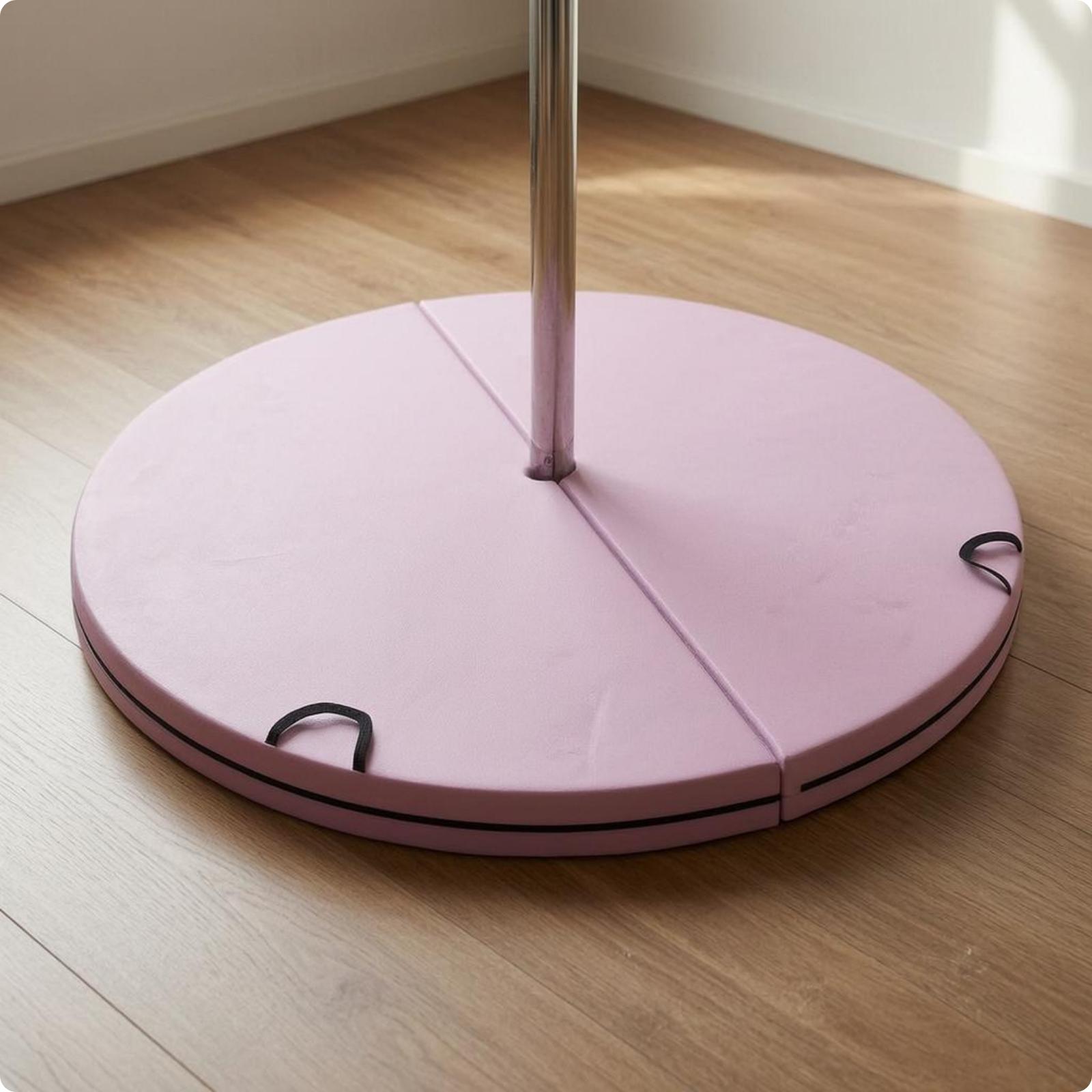 多節折りたたみ式エクササイズパッド、クッション付きポールダン - Gym Floor Mats のレビューと価格
