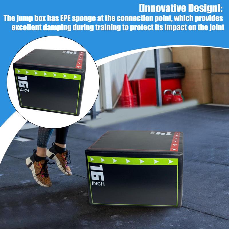 フィットネスジャンプエクササイズボックス プリオメトリックジ - Plyo Jump Box のレビューと価格