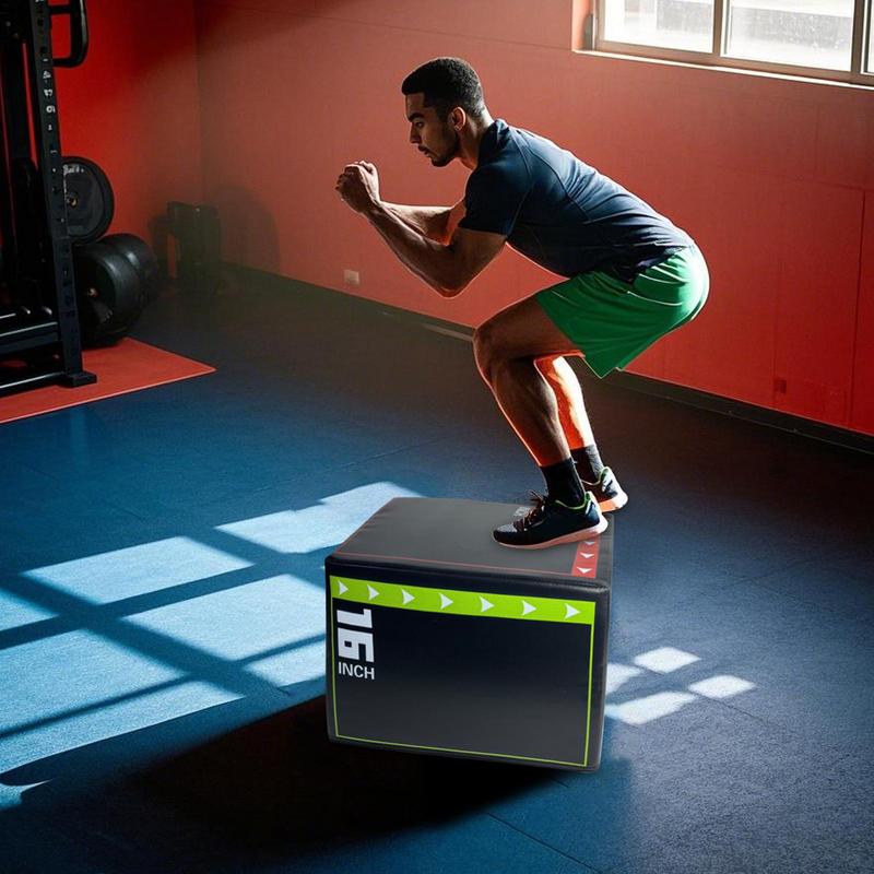 フィットネスジャンプエクササイズボックス プリオメトリックジ - Plyo Jump Box のレビューと価格