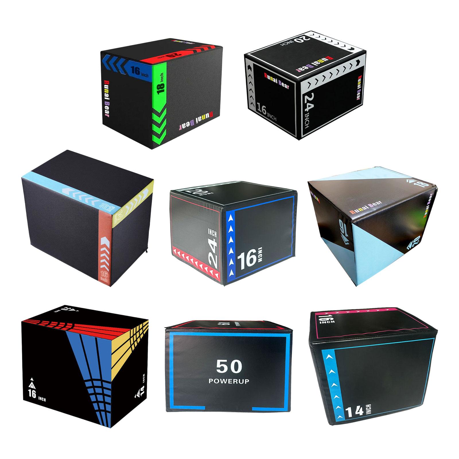 プライオジャンプエクササイズボックス ポータブルステップアッ - Plyo Jump Box のレビューと価格