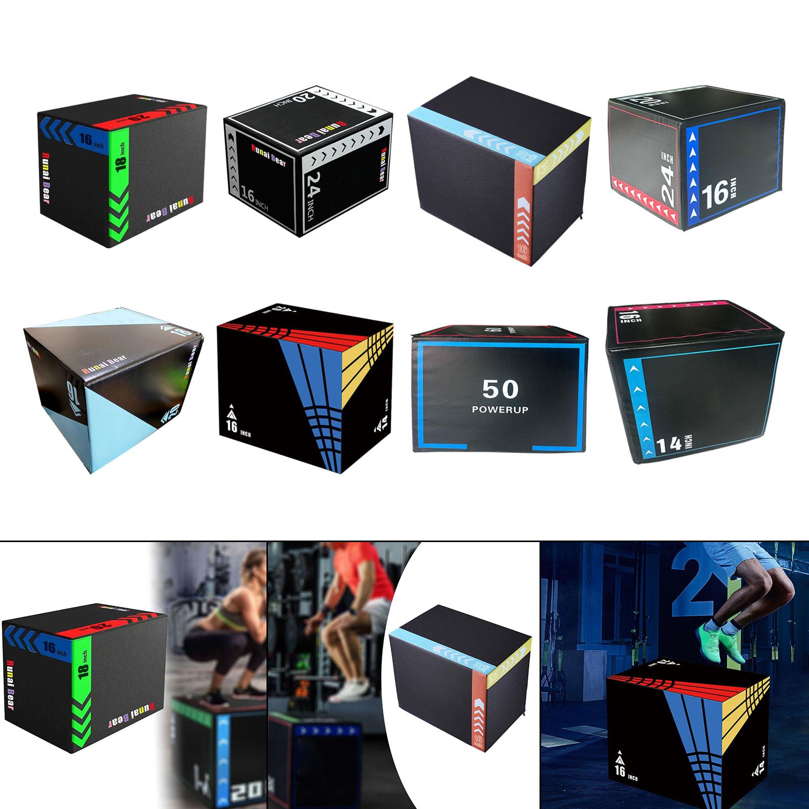 プライオジャンプエクササイズボックス ポータブルステップアッ - Plyo Jump Box のレビューと価格