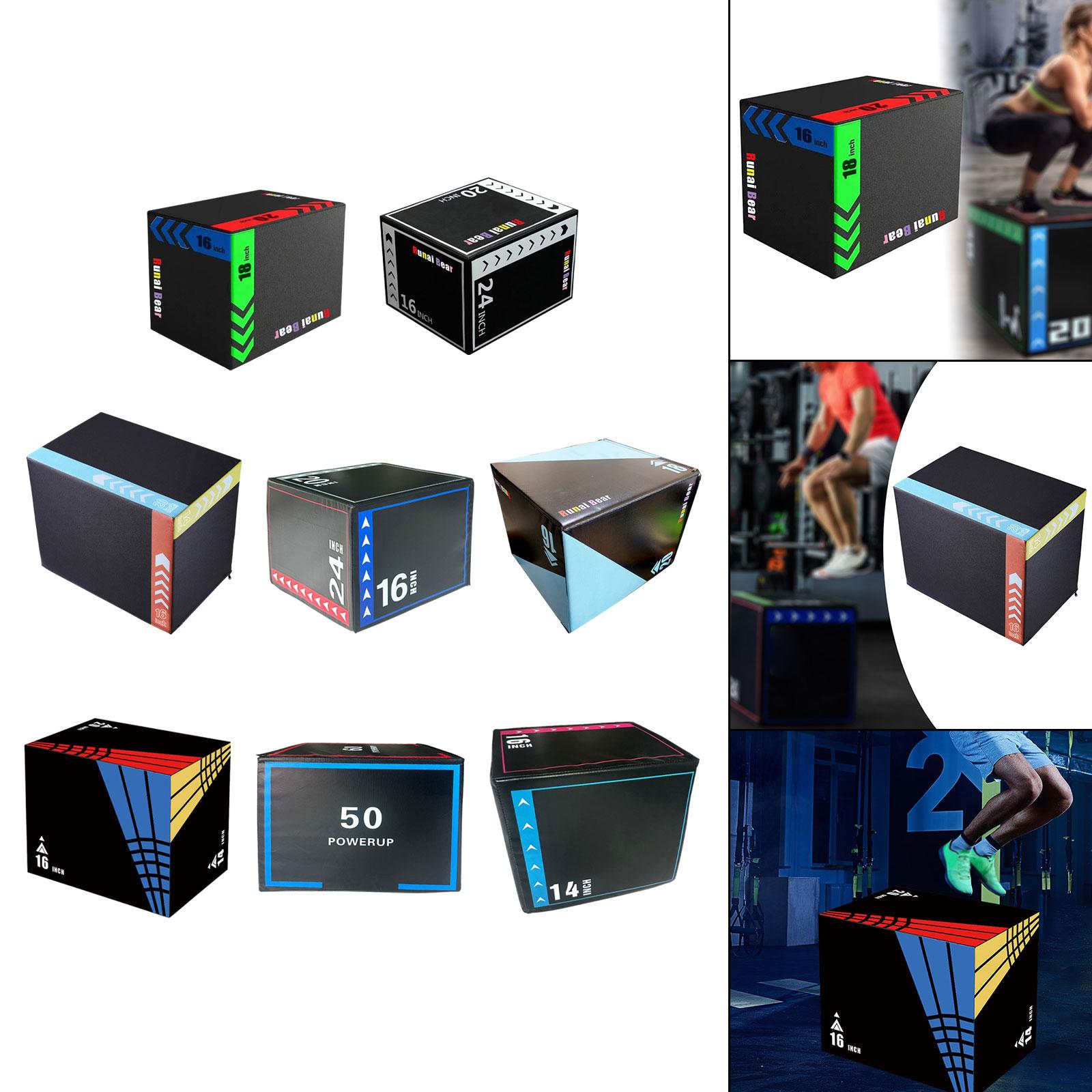 プライオジャンプエクササイズボックス ポータブルステップアッ - Plyo Jump Box のレビューと価格