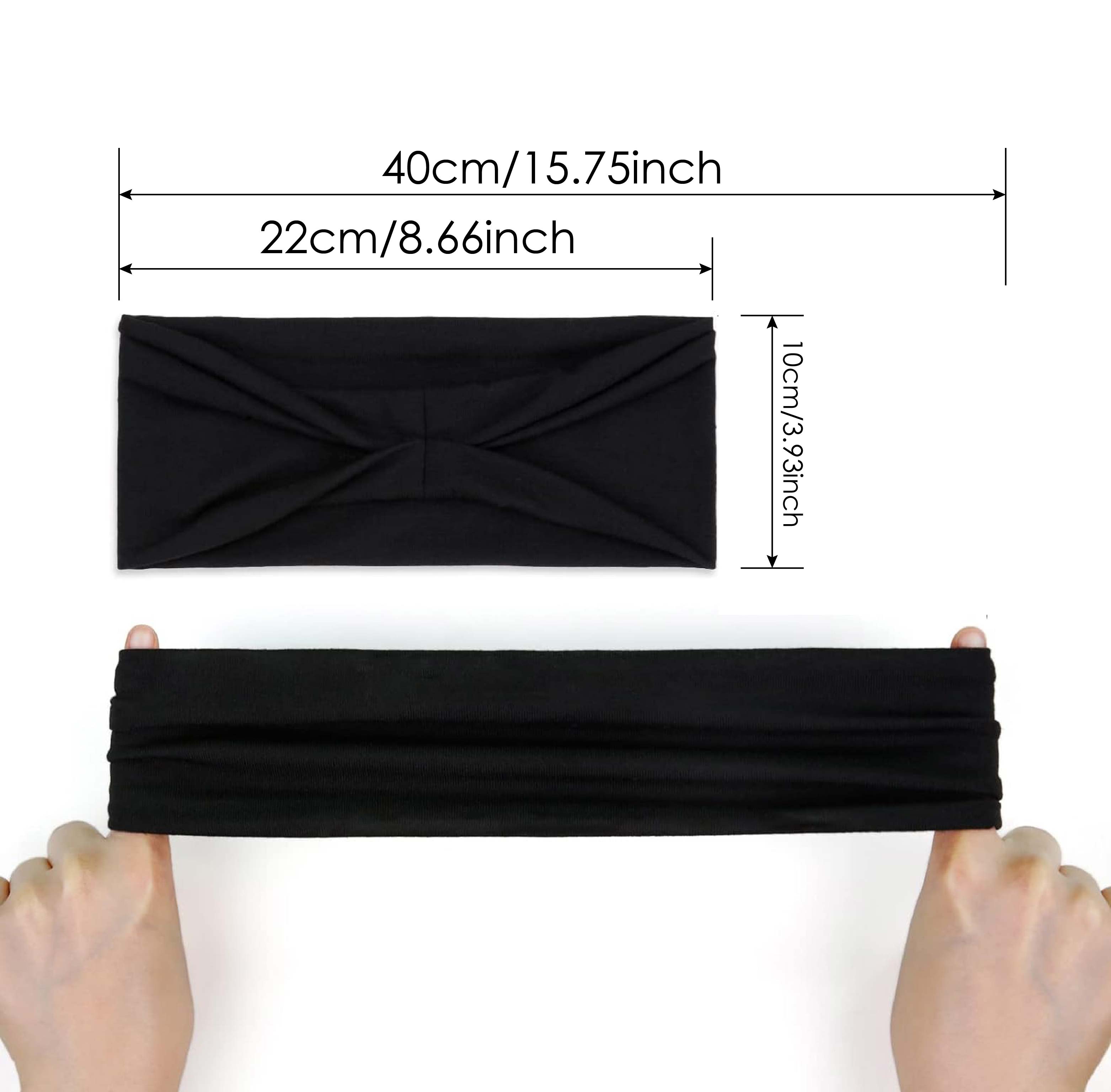 ユニセックスノンスリップスウェットバンド幅広弾性ヨガランニン - Stretch Strap Yoga のレビューと価格