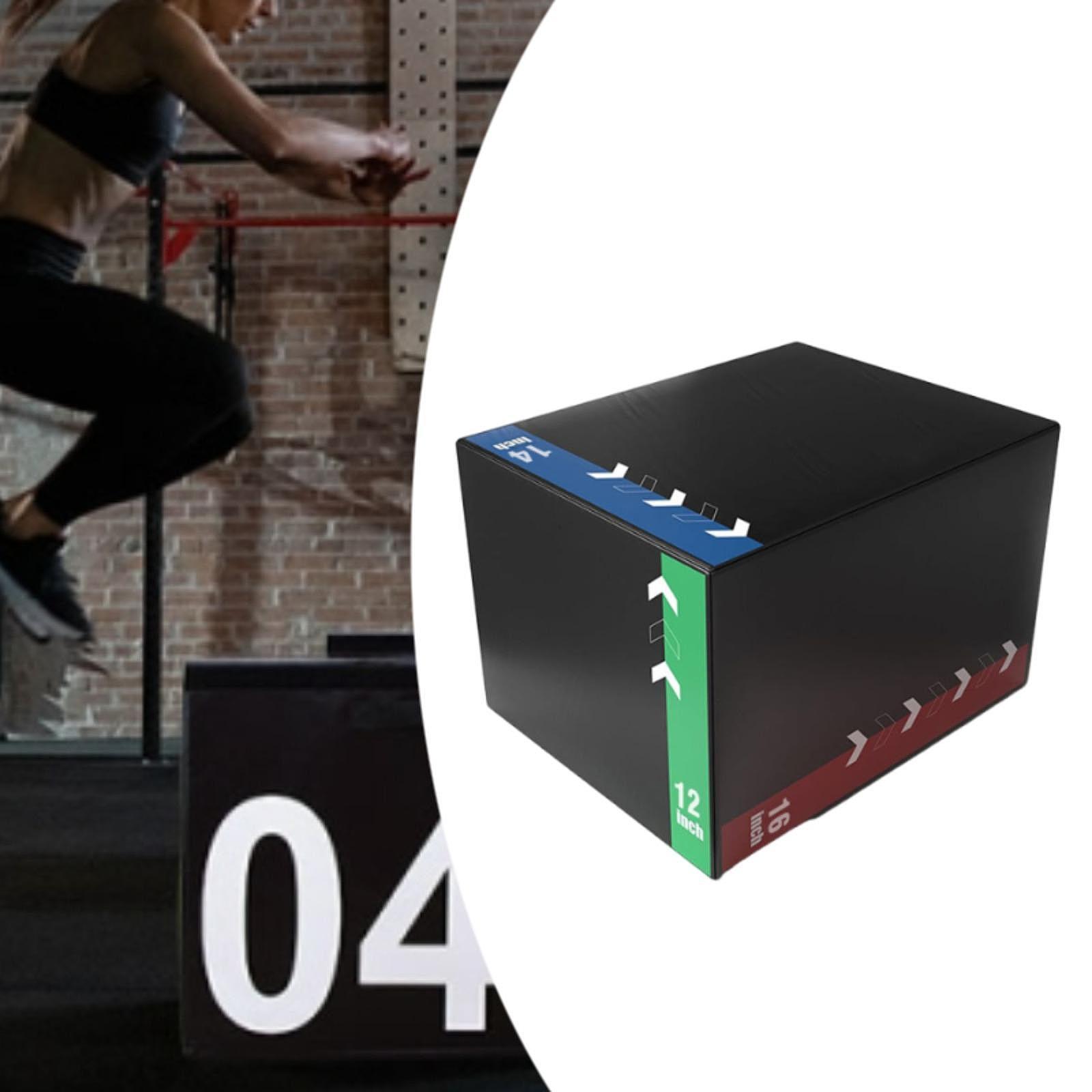 プライオメトリックジャンプボックス、ヘビーデューティー多用途 - Plyo Jump Box のレビューと価格