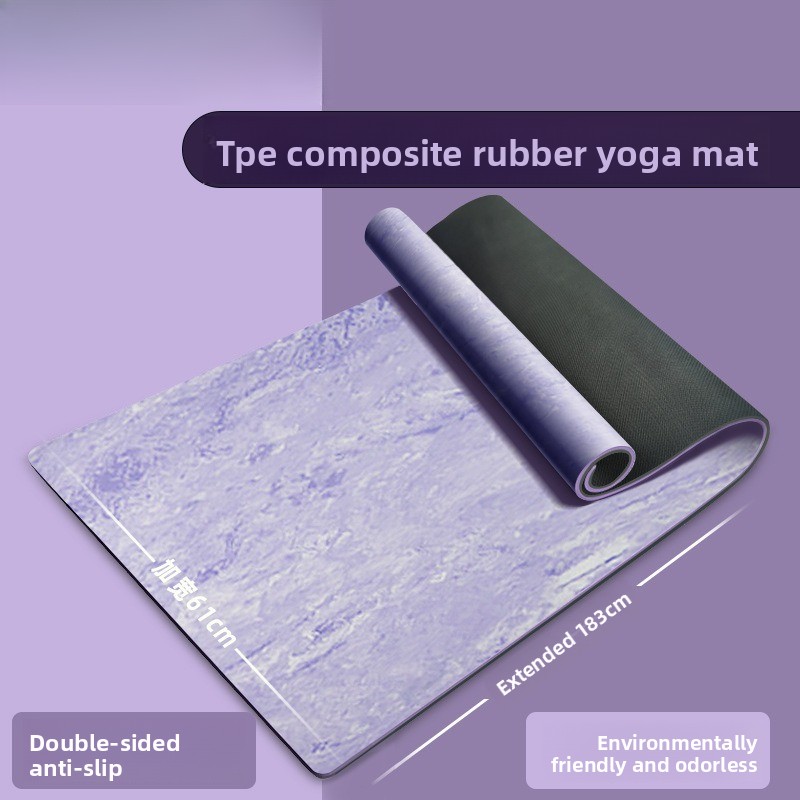 ゴム製ヨガマットのまとめ買い、厚くて幅広の滑り止めヨガマット - Yoga Fitness Group のレビューと価格