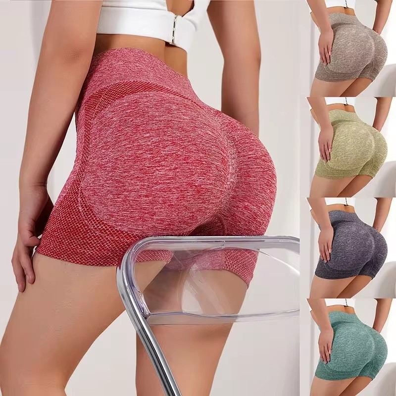 ヨガショーツ ファッション ホットハニーバットヒップ スポー - Yoga Fitness Stretching のレビューと価格