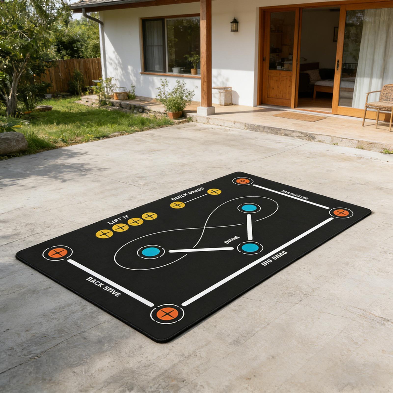 サッカートレーニングマット 80*120 センチメートル滑り - Gym Floor Mats のレビューと価格