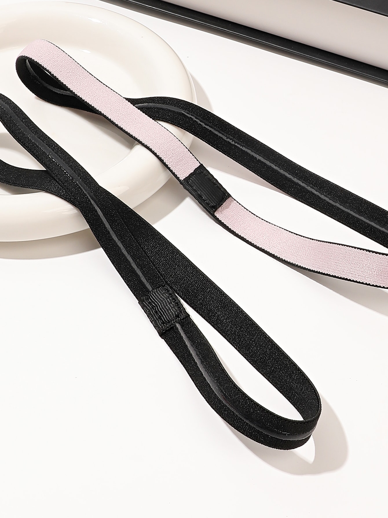 3/6 個スポーツヨガヘッドバンド吸汗性ヘアフープ高弾性スリ - Stretch Strap Yoga のレビューと価格