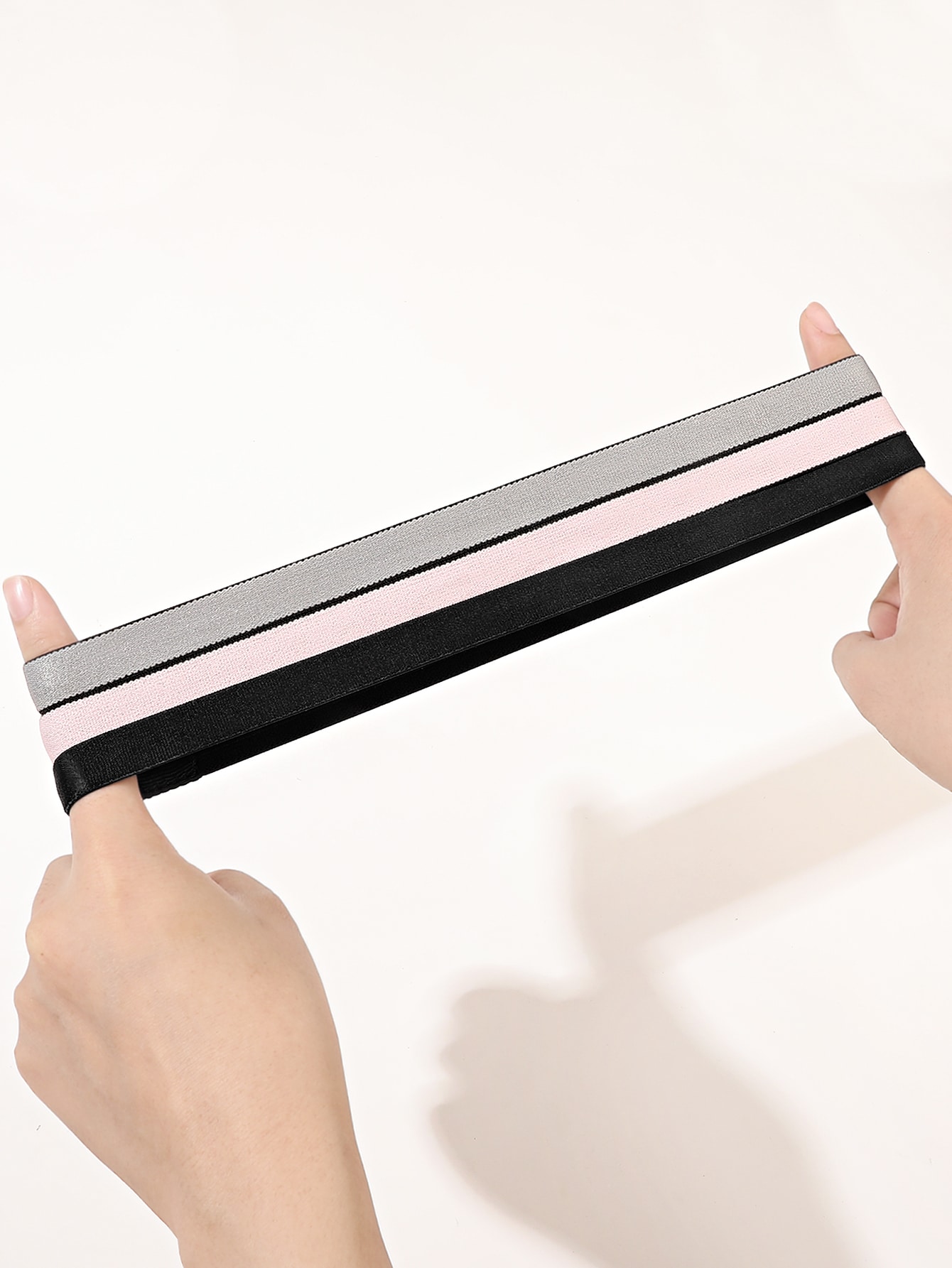 3/6 個スポーツヨガヘッドバンド吸汗性ヘアフープ高弾性スリ - Stretch Strap Yoga のレビューと価格